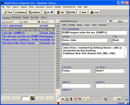 primasoft library software